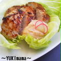 豚ヒレ肉の醤油糀マヨワイン漬けソテー豆乳チーズソース添え by YUKImamaさん