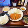 熟成黒豚ロースかつ定食の白米大盛とあごだしとろろを食べる 〜かつ庵〜