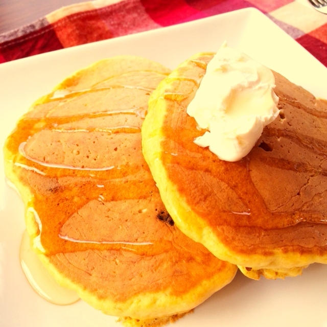 朝ごはん　「もっちり　にんじんパンケーキ」の作り方