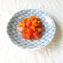 キムチとマグロ刺身の和え物