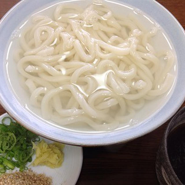 朝ごはんに「釜揚げうどん」