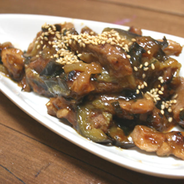 ★☆★なすと豚肉のやわらかごまみそ炒め＆おいもごろごろクリームシチュー★☆★