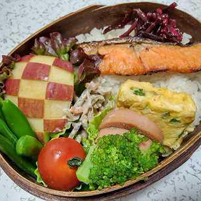 焼き鮭弁当