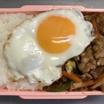 【(∩´∀｀)∩やっさい！】肉野菜炒め【弁当】