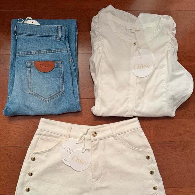 可愛くて自分用に購入した、クロエの子供服♡