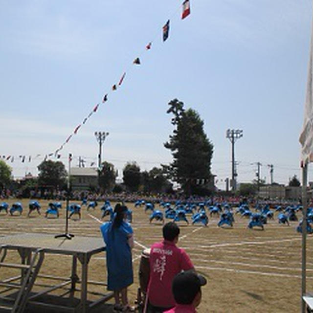 初めての小学校運動会