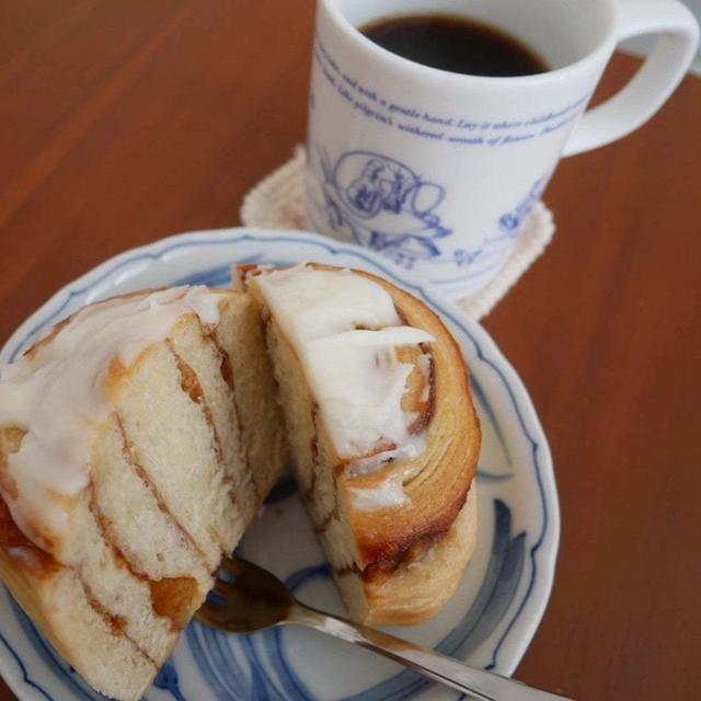カルディのシナモンロール#今日のおやつはこれ