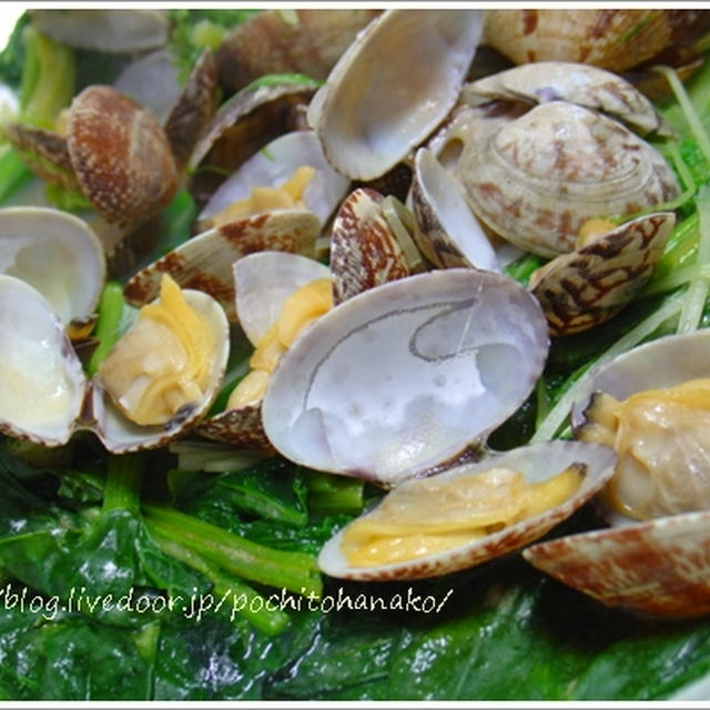 春のアサリを食べつくす！ための、蒸し野菜♪