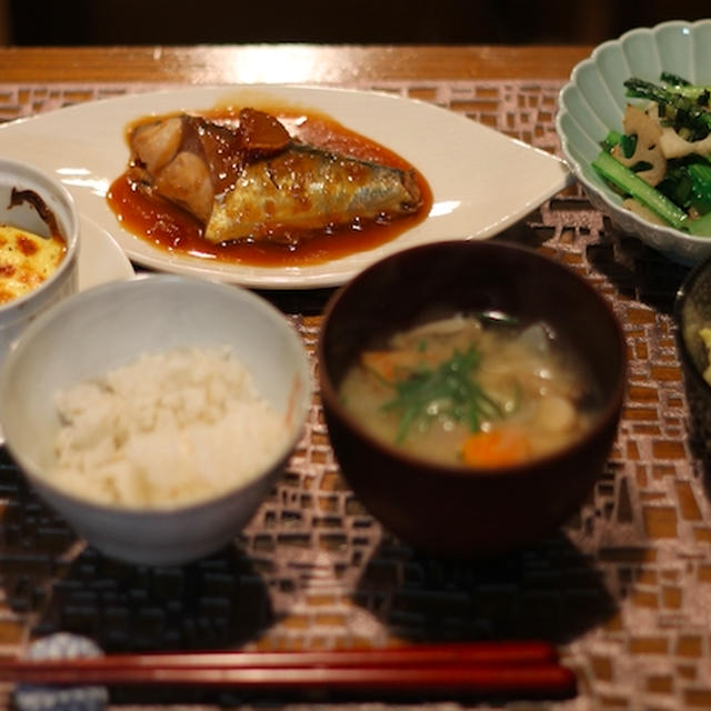 鯖の味噌煮　