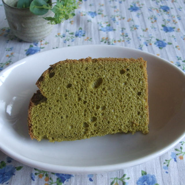 抹茶シフォン