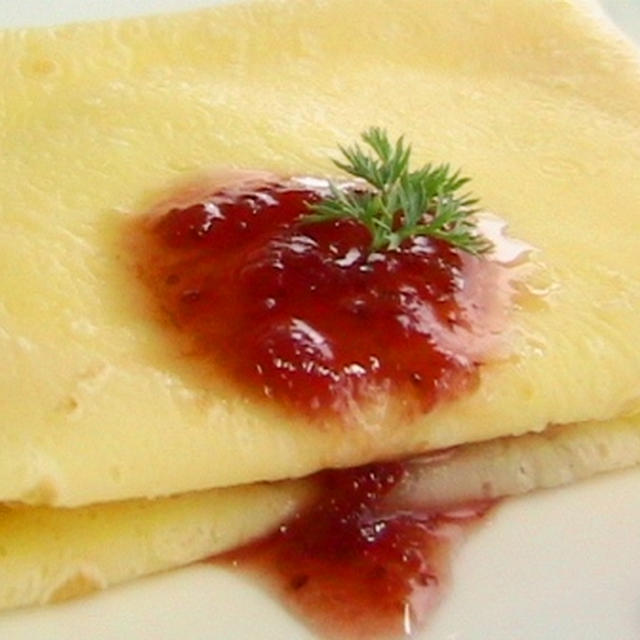 レモン風味のクリームチーズｉｎクレープ☆☆