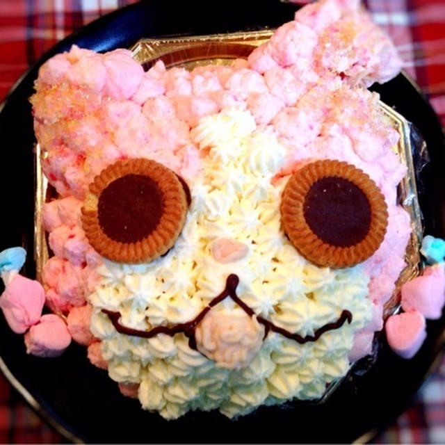 妖怪ウォッチ ３d ジバニャン ケーキ By ｍｉｋｉｃｏさん レシピブログ 料理ブログのレシピ満載