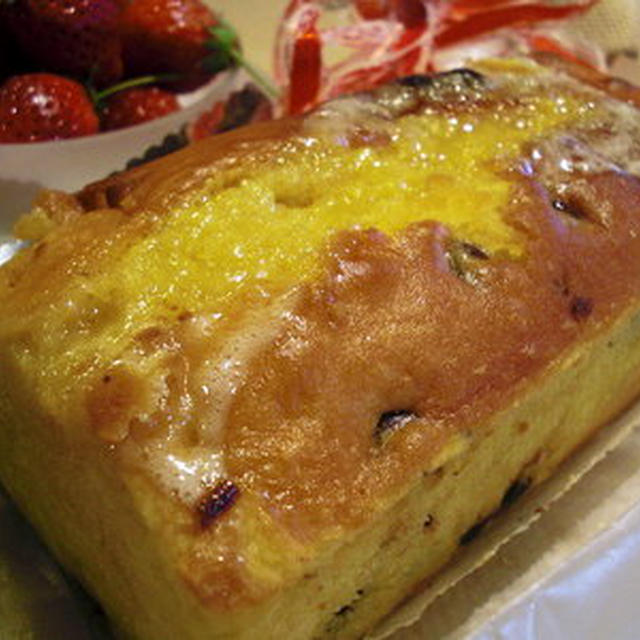 バレンタインにパウンドケーキ。