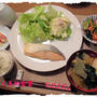 ちょいちょいっとね♪銀鮭のムニエル定食♪