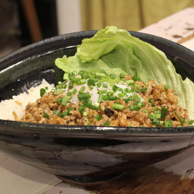 【recipe】そぼろ丼／テーブルウェアフェスティバル