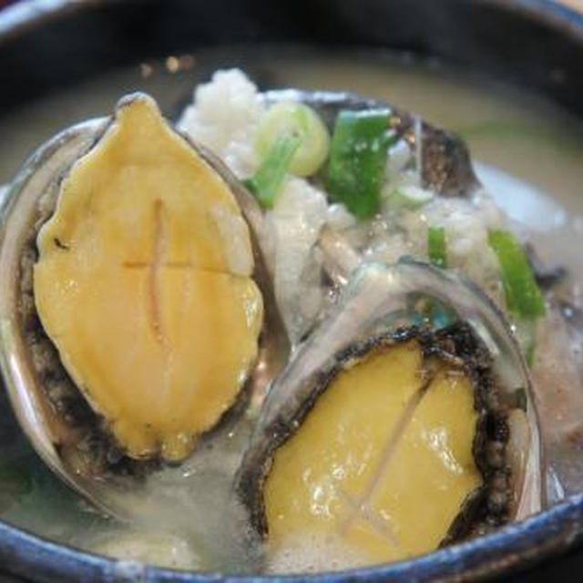 ★長安参鶏湯のあわび入り参鶏湯 【ソウル】★