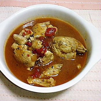 「鶏肉のカチャトーラ」