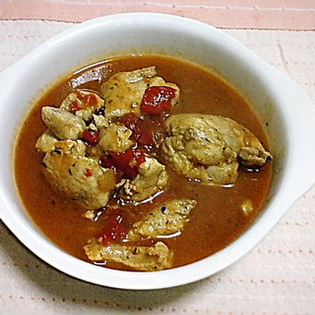 「鶏肉のカチャトーラ」