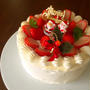 クリスマスケーキ作り♡激安だったタカナシと天気問題