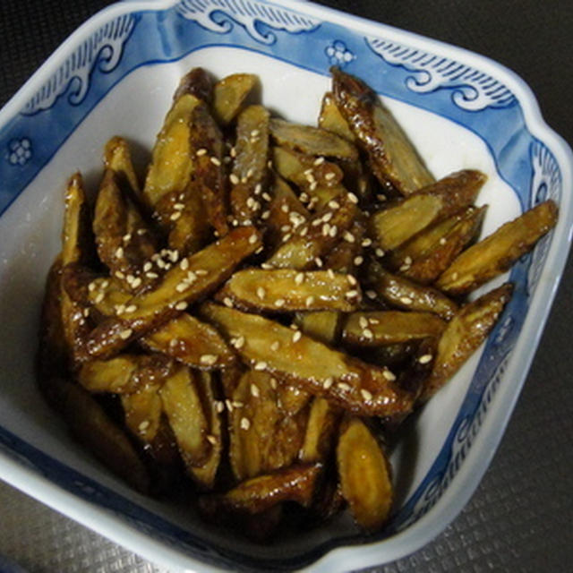 ごぼうの甘辛★★★