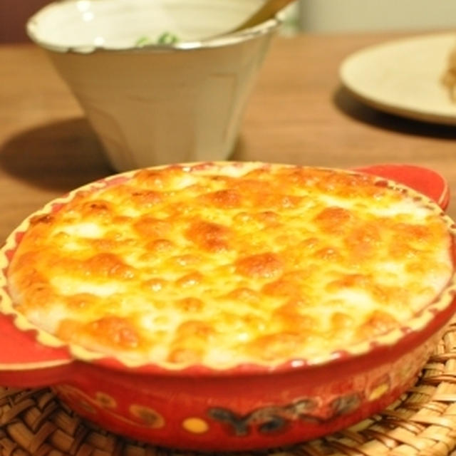 【豆腐のとろろグラタン】