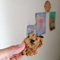 簡単ヘルシーレシピ）砂糖なしのオートミールクッキー：子供と一緒に作れる！