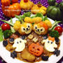 パンプキンダッフィー＆シェリーメイ♡ハロウィンデコカレー★