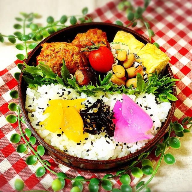 ＊今日のお弁当〜朝から怖かった＊