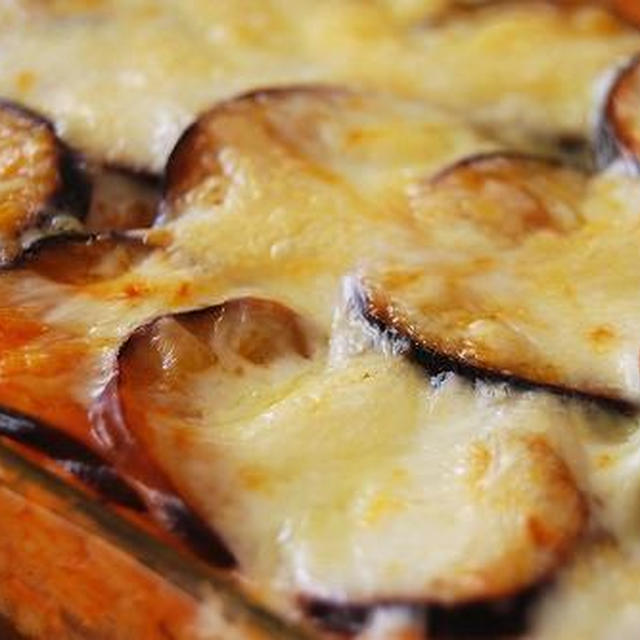 ナスとトマトライスのチーズ焼き