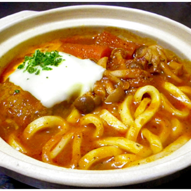 トマソ消費考察「煮込みハンバーグうどん」