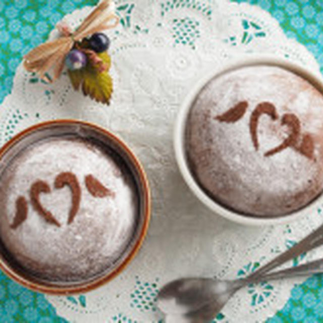 チョコミント蒸しパン☆フライパンで作れる混ぜるだけ蒸しパン