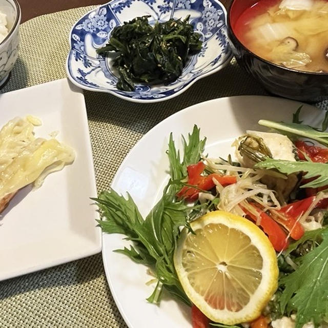 怖すぎでした＆ムネ肉と水菜のレモンソテー