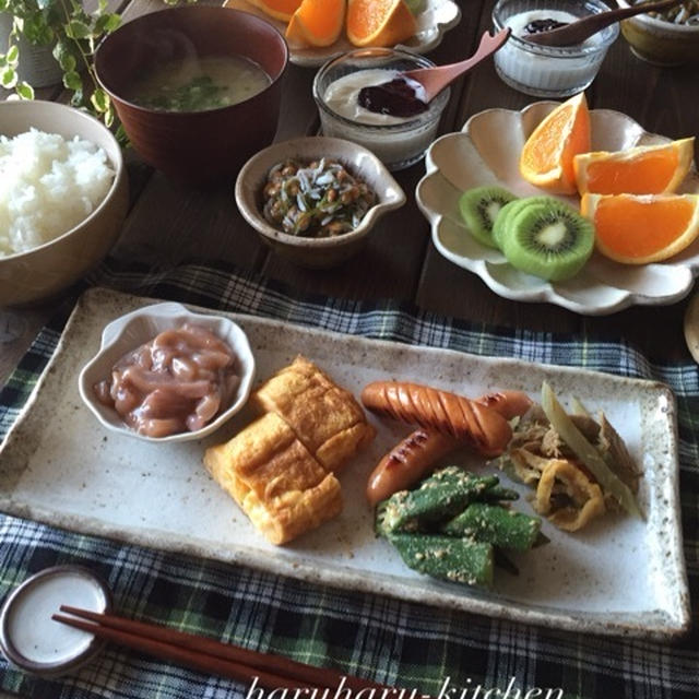 ちょこちょこおかずの朝ごはん♪すり身を使ったオススメ惣菜♪