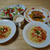 昨夜はトマトの冷製パスタなど～！