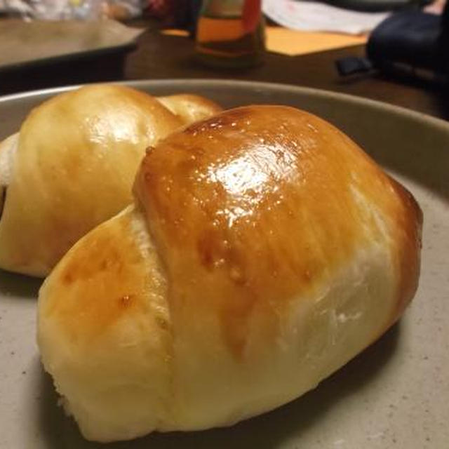 木漏れ日ベーカリー♪チョコinバターロール☆と、テレビで見るような出来事。。