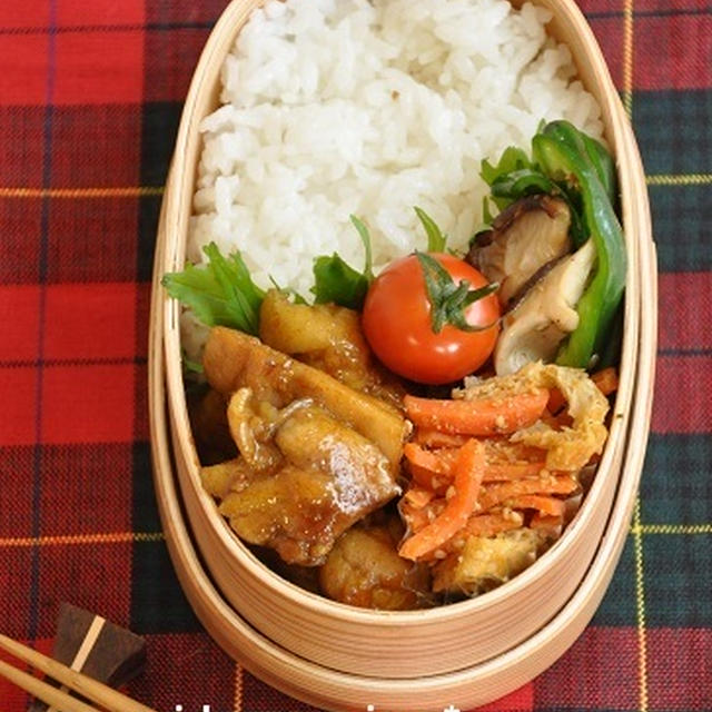 節約＊時短　ジューシー♡カレーチキン弁当