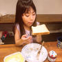 朝ごはんはバターパンです！！