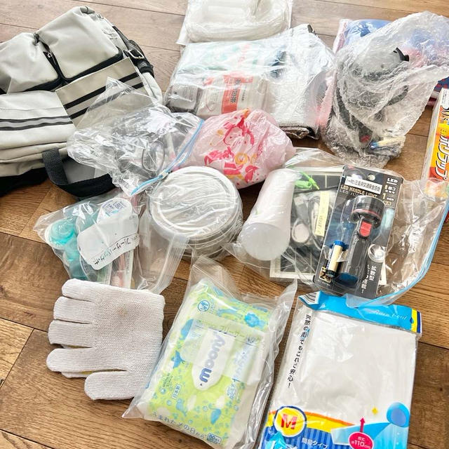 年に１回！防災品の見直し