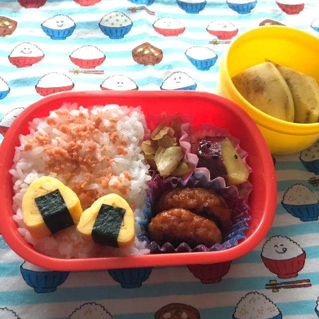 頑張り過ぎない幼稚園弁当。2019.02.28.