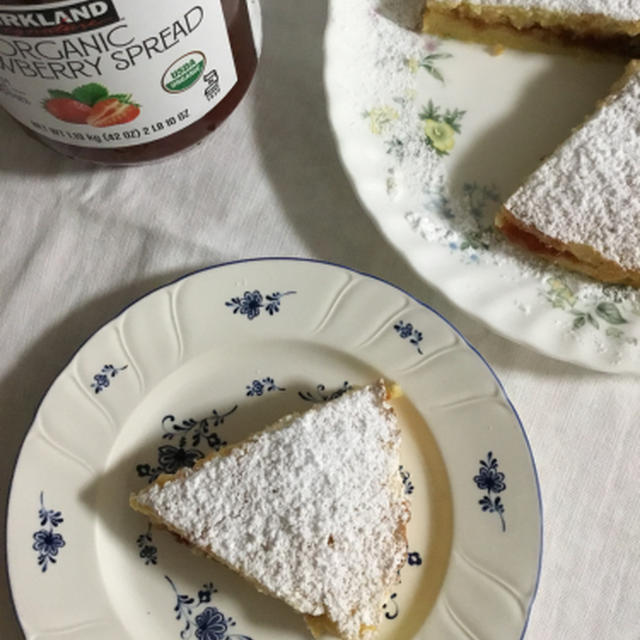 コストコ調達の巨大ジャムで作るビクトリアンケーキ