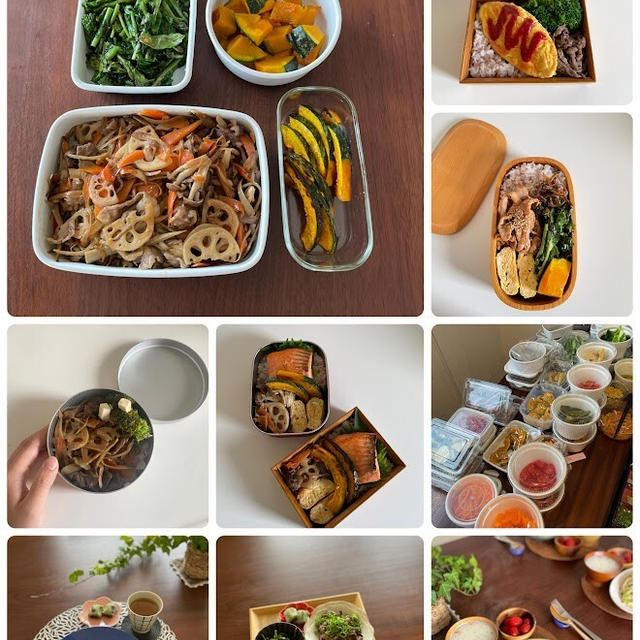 1週間の日持ちおかずと晩ごはん、昼ごはん、お弁当の総まとめ
