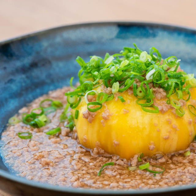【三浦野菜】”黄カブを使った”カブのそぼろあんかけのレシピ・作り方