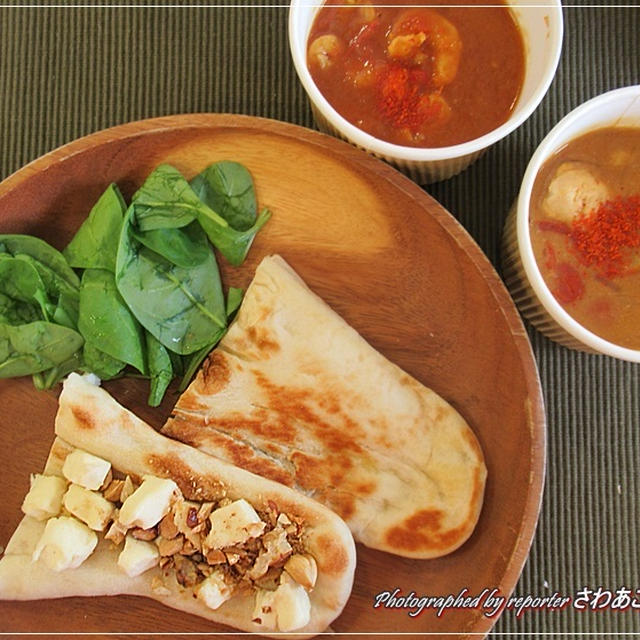 市販のナンとカレールウをアレンジ！ちょりママさん調理デモイベント レシピブログ主催