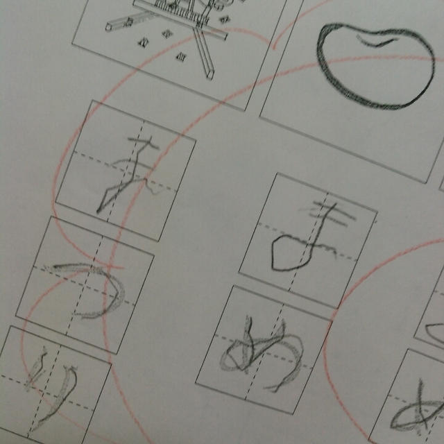 息子のひらがなや三角が上手になりました