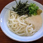 今日の朝麺は「とろろうどん」