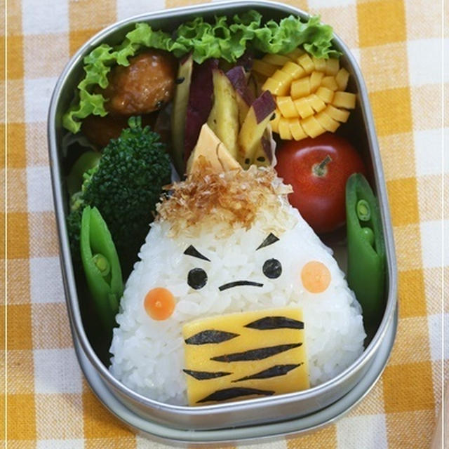 鬼ぎりくんの節分弁当＊キャラ弁
