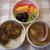 アスパラ牛肉巻き＆海鮮汁