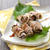 さっぱり串焼き-なすの梅肉豚串焼き。*クレハ
