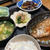 今夜もお魚と小鉢揃え