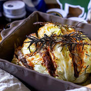 リクエストが来る♪丸ごとキャベツとコンビーフのぽんマヨグリル